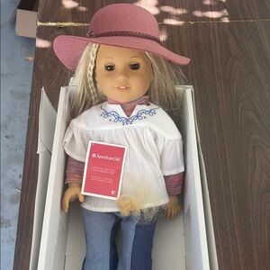 American Girl Doll Julie with 3 outfits